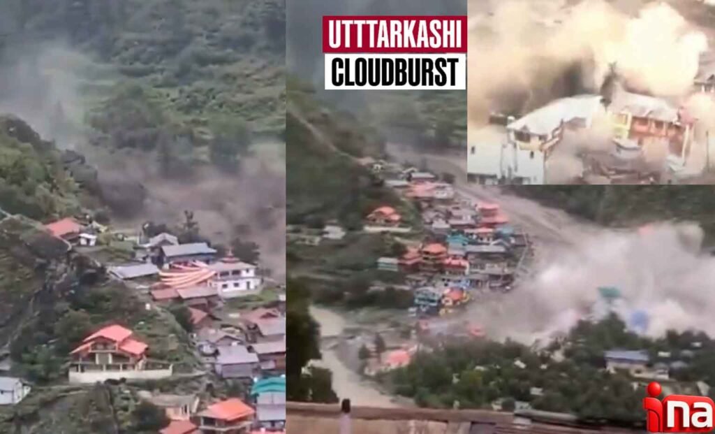 A #cloudburst in Uttarakhand’s #Uttarkashi district